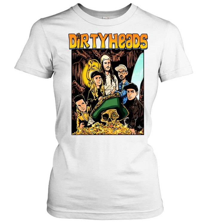 Dirty Heads band treasure cave illustration Women T-Shirt