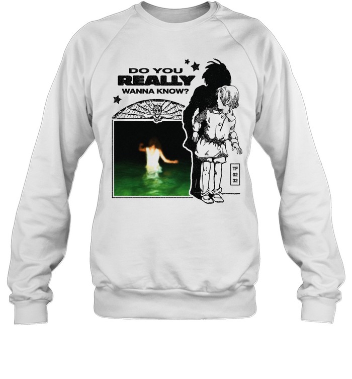 Do You Really Wanna Know Retro Collage surreal Sweatshirt