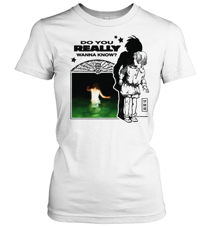 Do You Really Wanna Know Retro Collage surreal Women T-Shirt