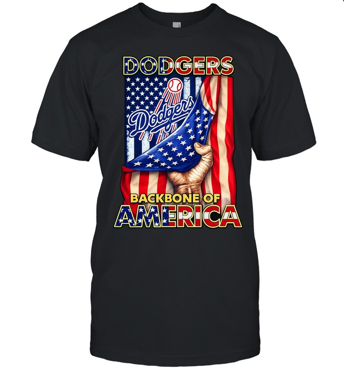 Dodgers Backbone of America baseball Unisex T-Shirt
