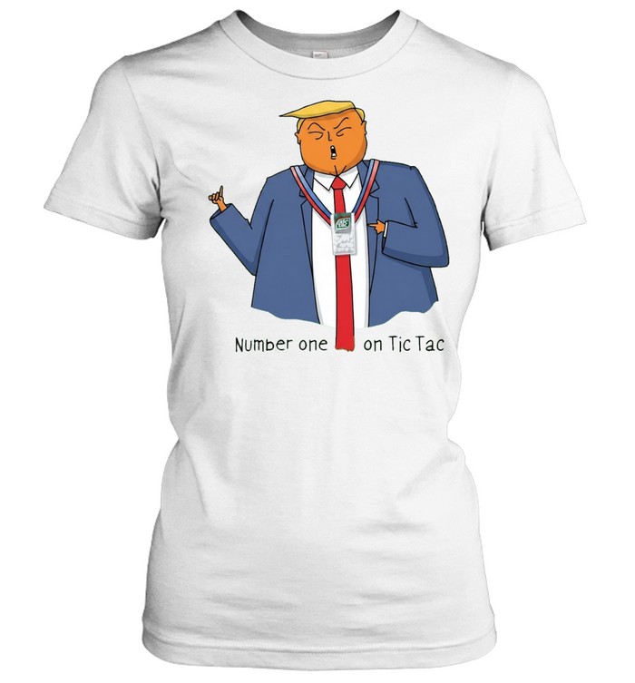 Donald Trump Number One on Tic Tac Political Satire Women T-Shirt