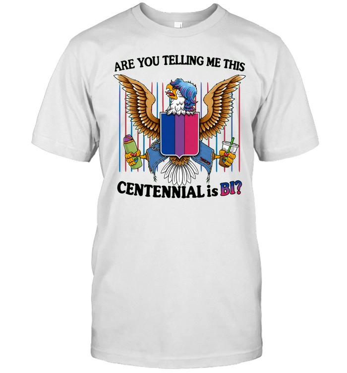 Eagle bisexual pride shield are you telling me this centennial is bi Unisex T-Shirt