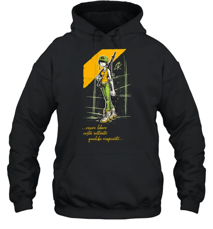 Essere libero costa soltanto qualche rimpianto Hoodie