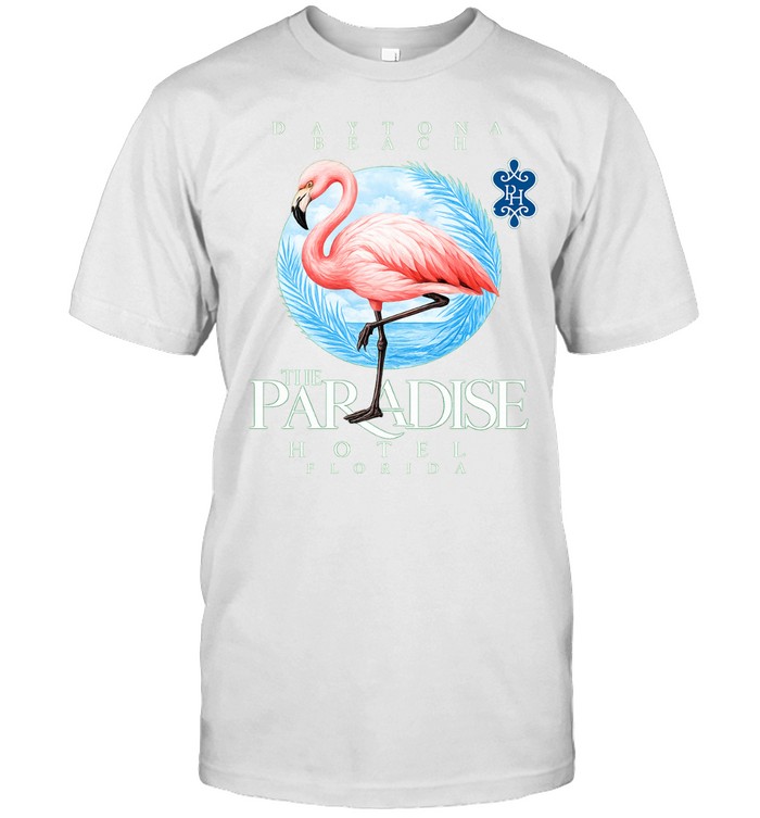 Flamingo The Paradise Hotel Daytona Beach Florida vacation travel summer Unisex T-Shirt
