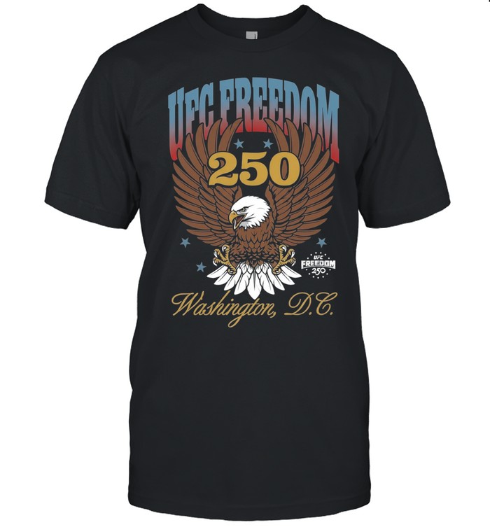 Freedom 250 Washington DC Distressed Eagle Patriotic Unisex T-Shirt