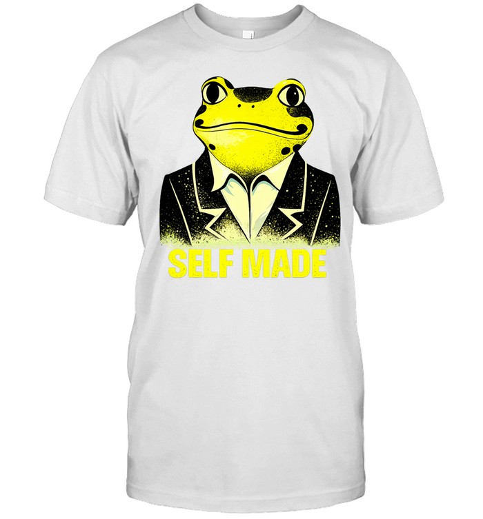 Frog wearing business suit self made Unisex T-Shirt