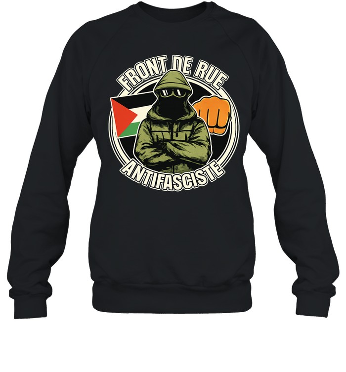 Front de rue antifasciste Sweatshirt