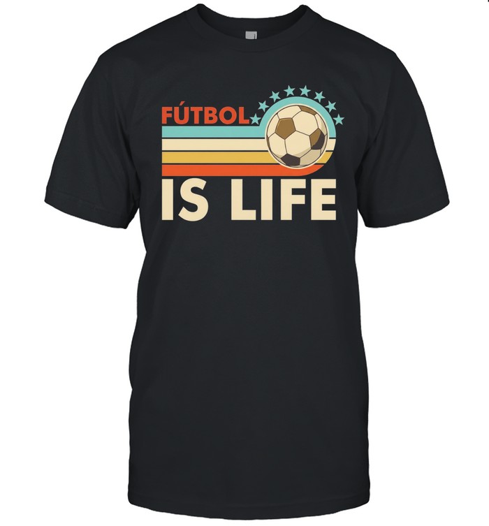 Futbol is life football vintage Unisex T-Shirt
