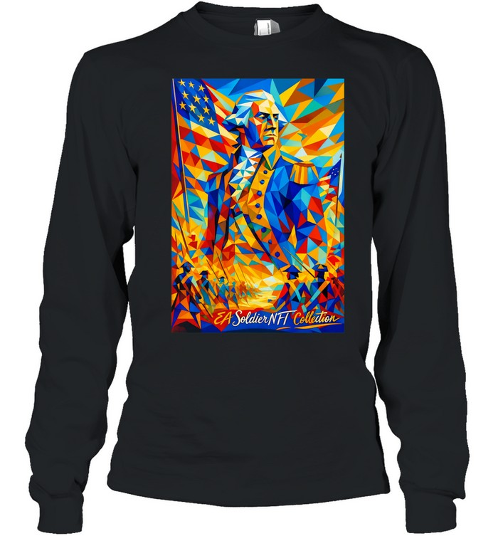 George Washington EA Soldier NFT army soldiers Long Sleeve Tee