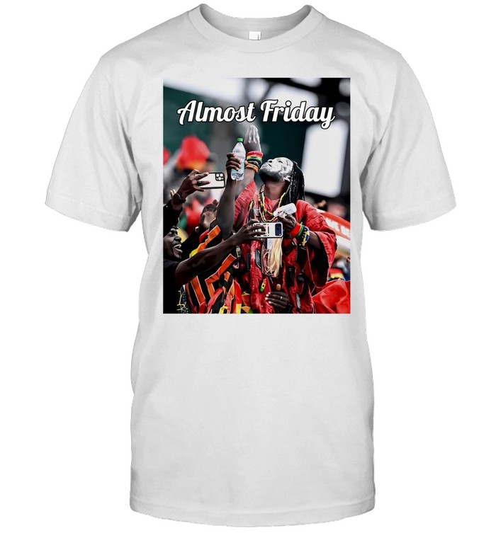 Ghana National Football Team Supporter World Cup 2026 Almost Friday soccer fan Unisex T-Shirt