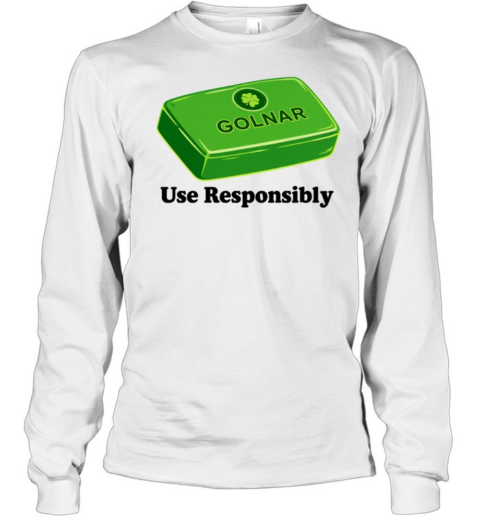 Golnar Use Responsibly funny soap Long Sleeve Tee