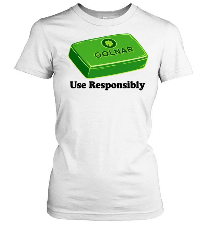 Golnar Use Responsibly funny soap Women T-Shirt