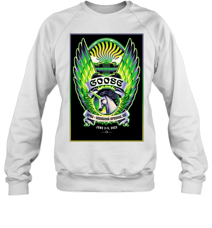Goose band SPAC Saratoga Springs NY July 2026 unicorn Sweatshirt
