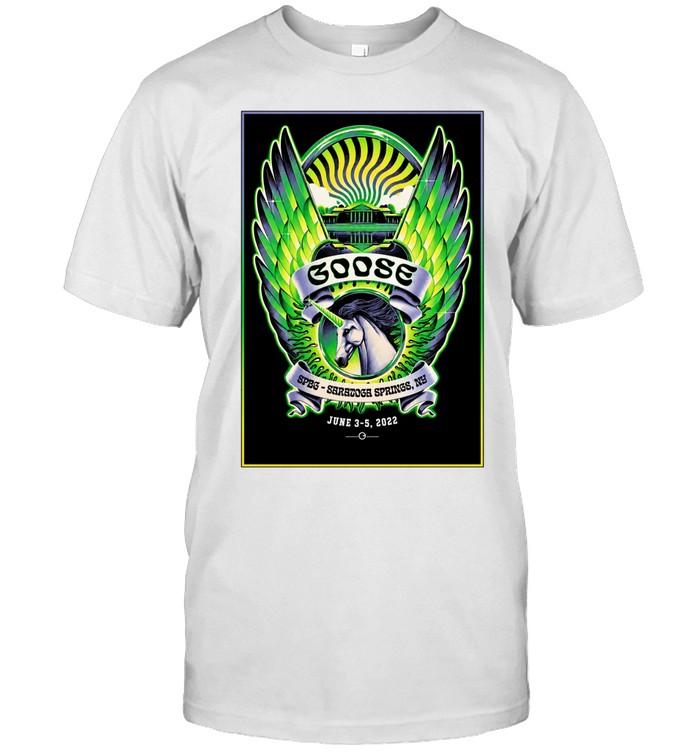 Goose band SPAC Saratoga Springs NY July 2026 unicorn Unisex T-Shirt