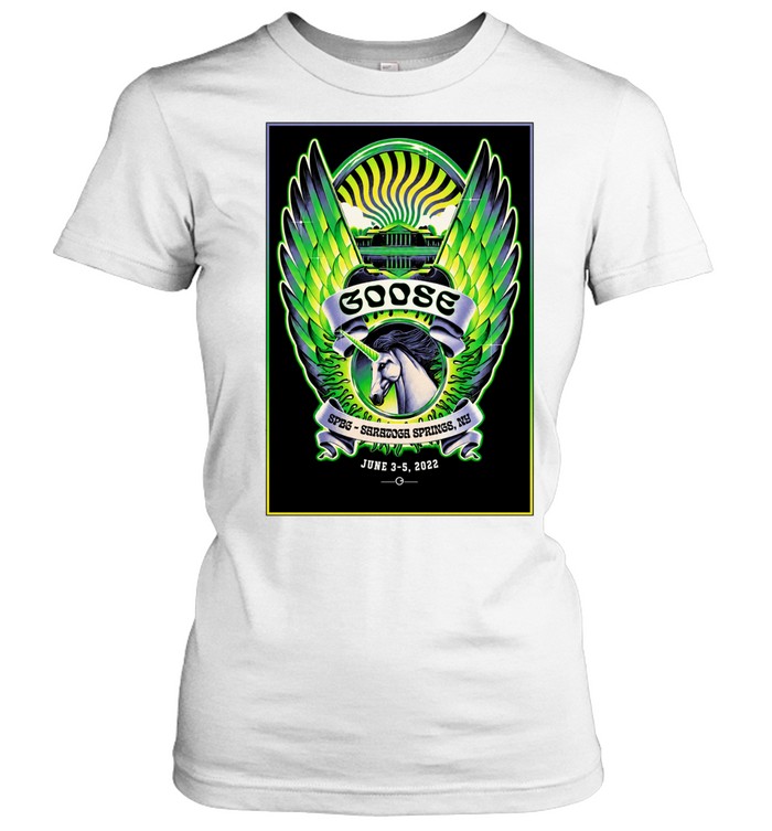 Goose band SPAC Saratoga Springs NY July 2026 unicorn Women T-Shirt