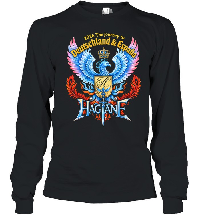 Hagiane 2026 the journey to Deutschland and Espana Long Sleeve Tee