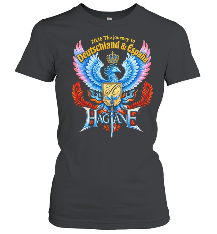 Hagiane 2026 the journey to Deutschland and Espana Women T-Shirt