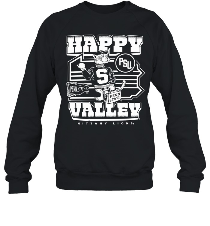 Happy Valley Penn State Nittany Lion PSU Mascot Sweatshirt