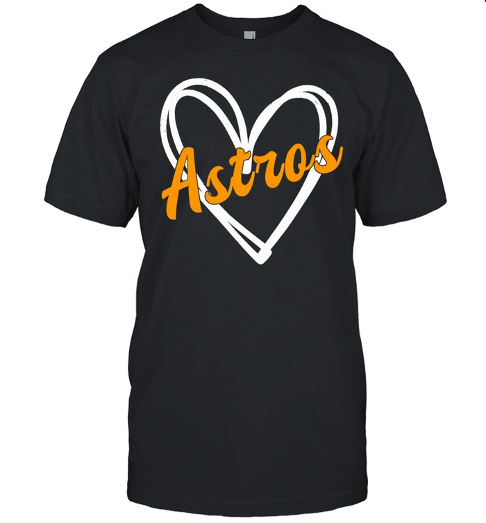 Houston Astros heart Unisex T-Shirt