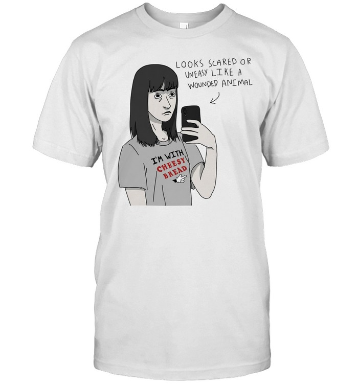 I m with Cheesy Bread parody Internet meme Unisex T-Shirt