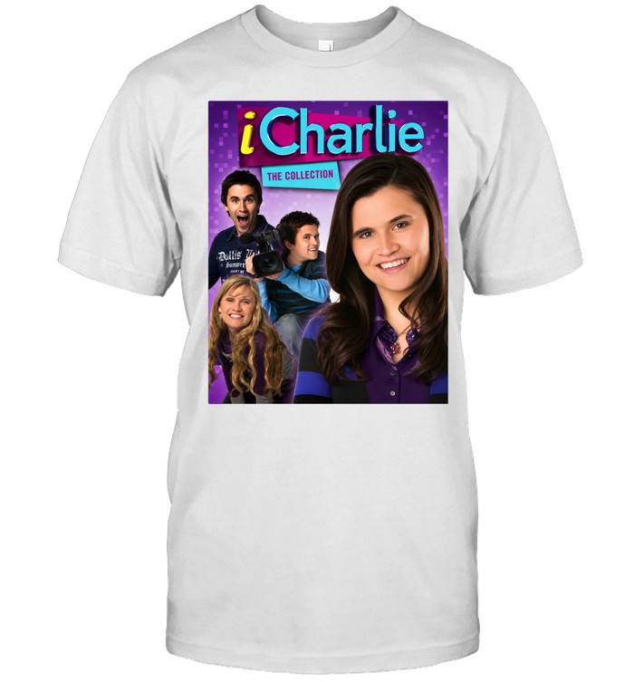 iCharlie The Collection iCarly Parody Charlie Kirk Face Swap Funny Retro TV Show Unisex T-Shirt