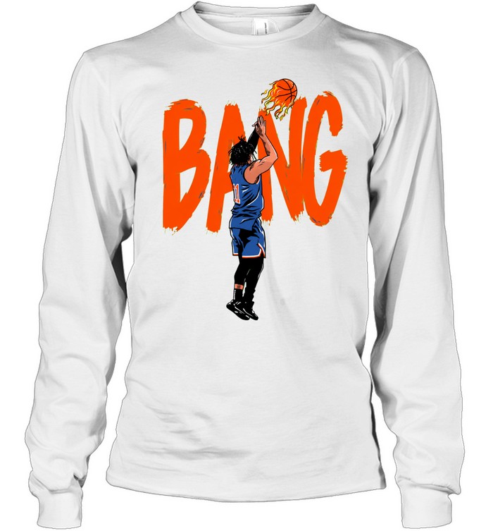 Jalen Brunson bang New York Knicks Basketball Long Sleeve Tee