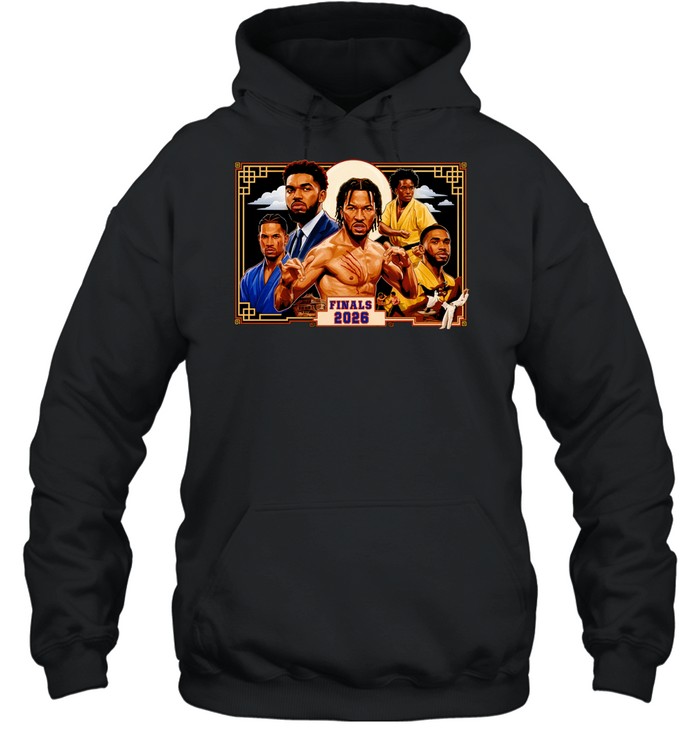 Jalen Brunson Josh Hart New York Knicks Basketball Enter Garden Knicks Final 2026 Hoodie