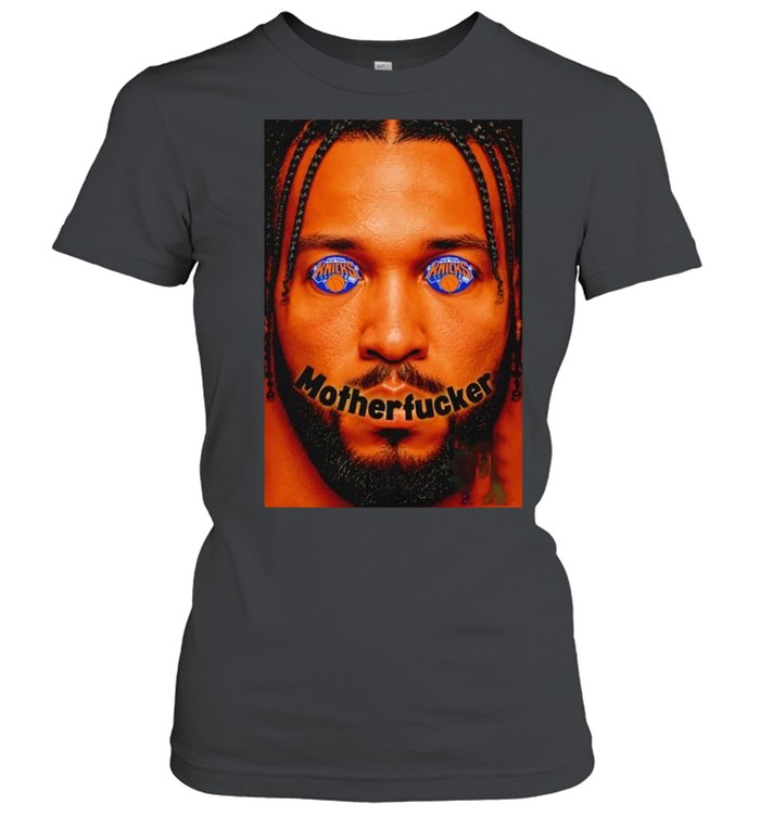 Jalen Brunson New York Knicks Motherfucker Women T-Shirt