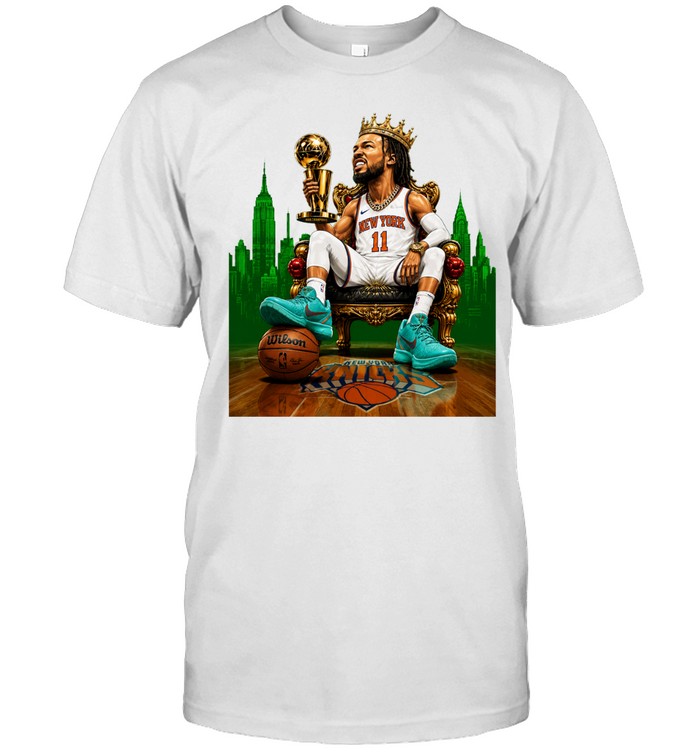 Jalen Brunson The King Crown Trophy Funny Unisex T-Shirt