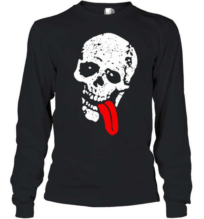 Jesse Pinkman Breaking Bad wearing skull tongue Long Sleeve Tee