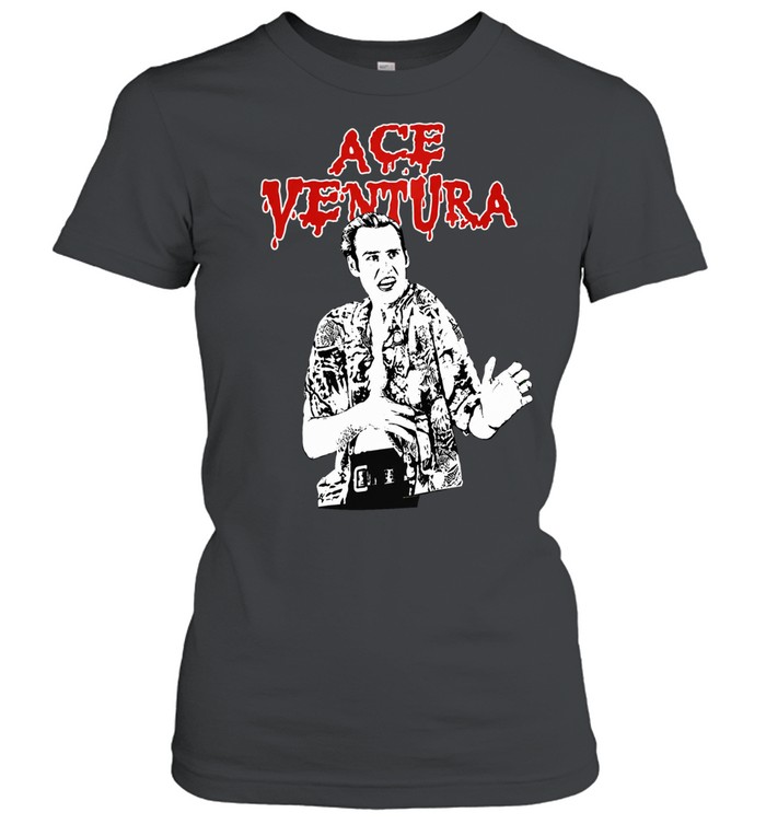 Jim Carrey Ace Ventura Bootleg 90s Movie Women T-Shirt