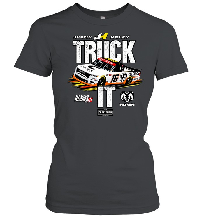 Justin Haley Kaulig Racing RAM truck it racecar Women T-Shirt