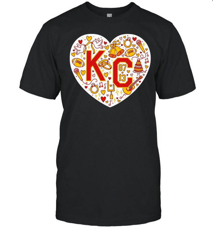 Kansas City 87 13 wedding heart Unisex T-Shirt