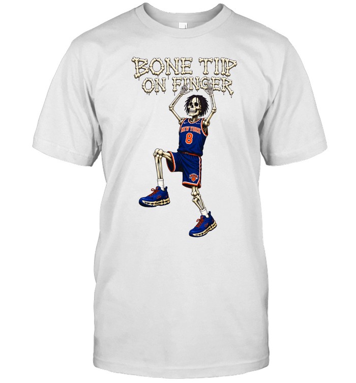 Kemba Walker New York Knicks Bone Tip on Finger Unisex T-Shirt