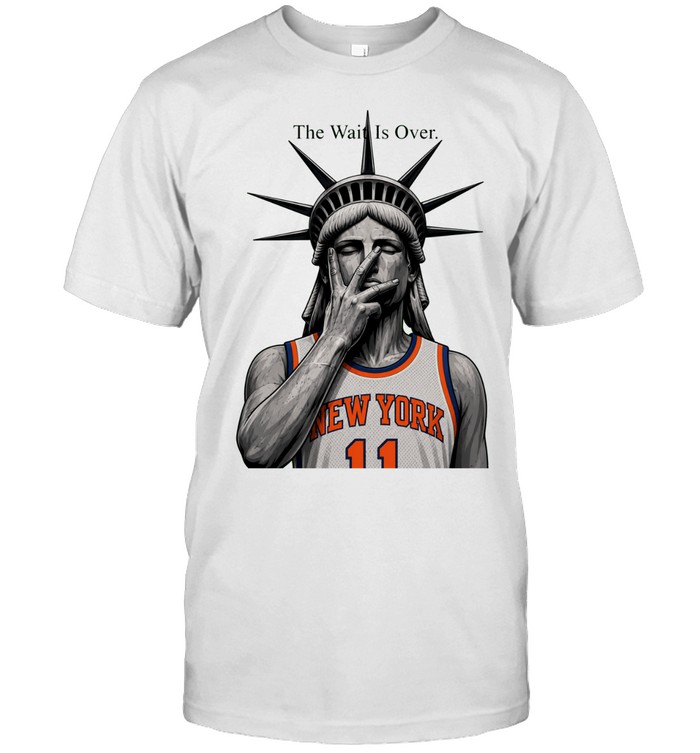 Knicks Jalen Brunson Liberty The Wait Is Over Unisex T-Shirt