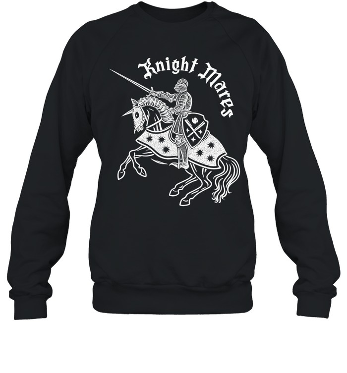 Knight Mares Baseball medieval sports logo Sweatshirt