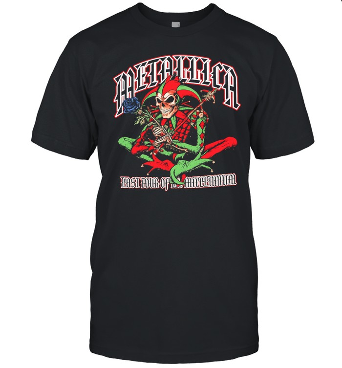 last tour of the millennium jester skull Unisex T-Shirt