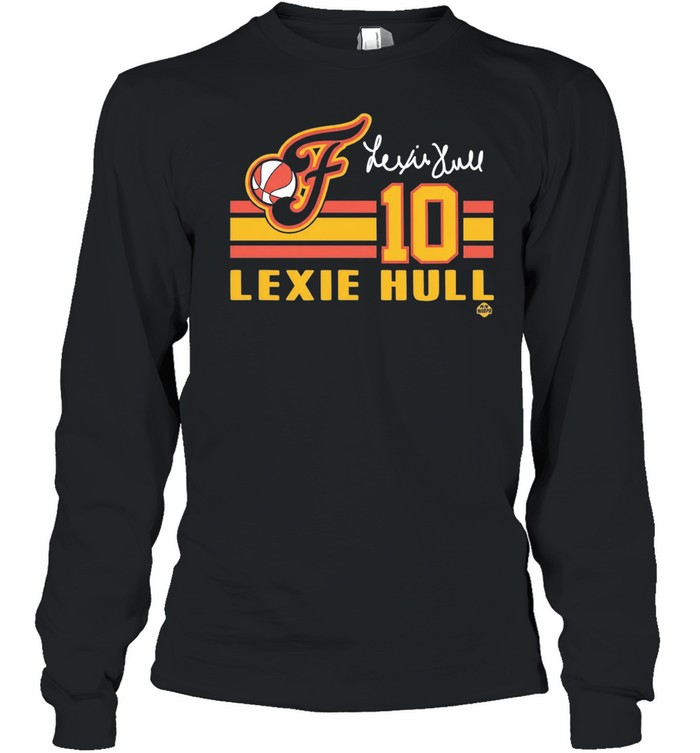 Lexie Hull Indiana Fever 10 Basketball Long Sleeve Tee