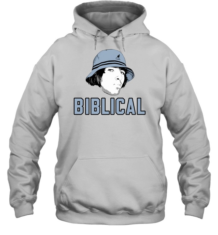 Liam Gallagher Wearing Kangol Hat Biblical 2026 Hoodie