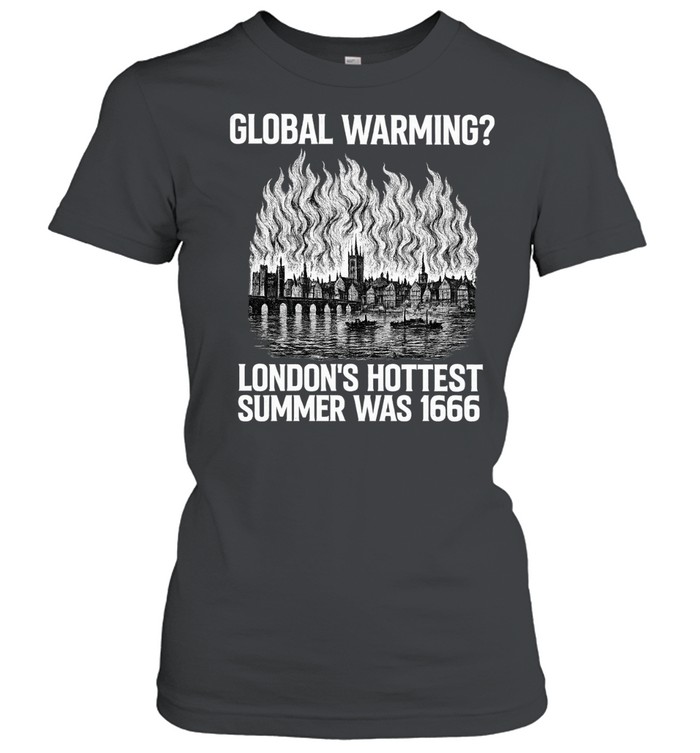 London’s Hottest Summer was 1666 global warming Women T-Shirt