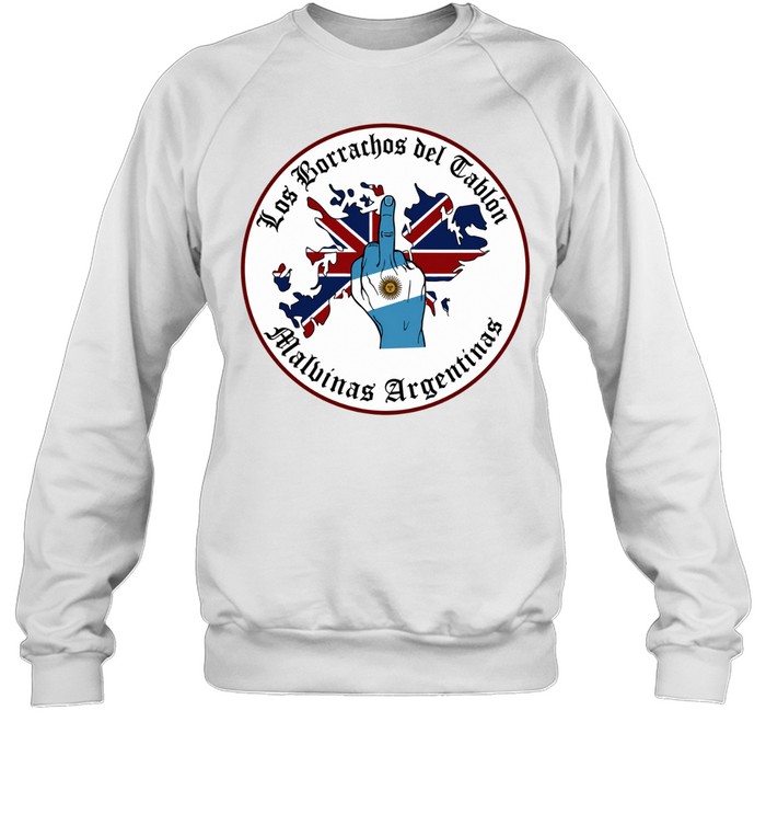Los Borrachos del Tablón Malvinas Argentinas Sweatshirt