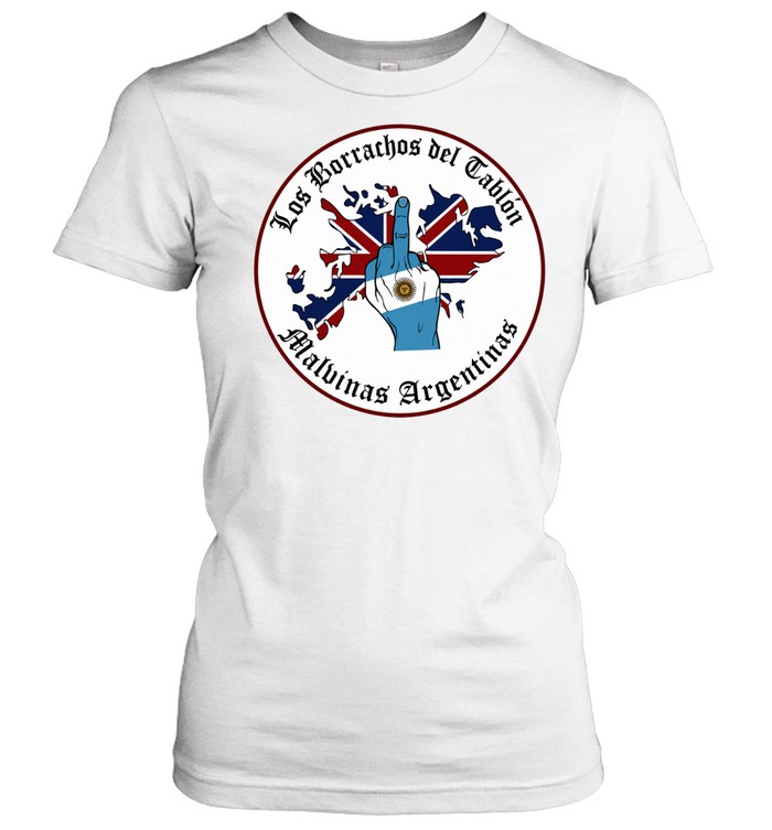 Los Borrachos del Tablón Malvinas Argentinas Women T-Shirt