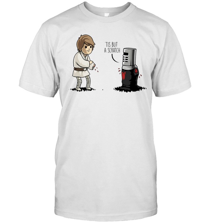 Luke Skywalker tis but a scratch Unisex T-Shirt