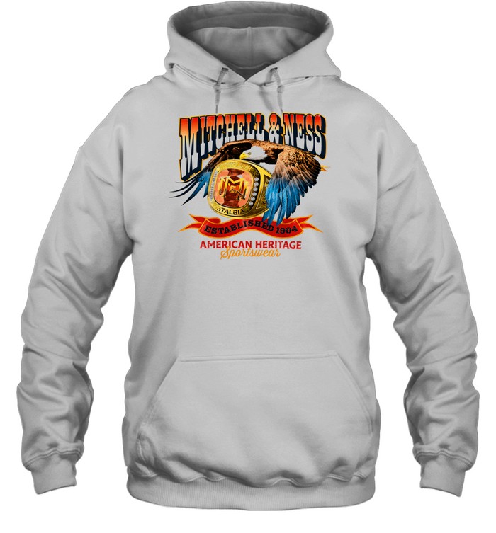 Mitchell and Ness Nostalgia Co Established 1904 American Hoodie