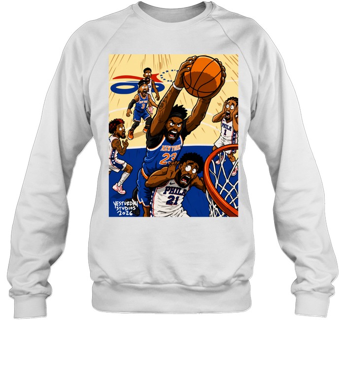 Mitchell Robinson New York Knicks dunk motherucker Sweatshirt