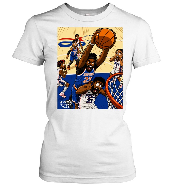 Mitchell Robinson New York Knicks dunk motherucker Women T-Shirt