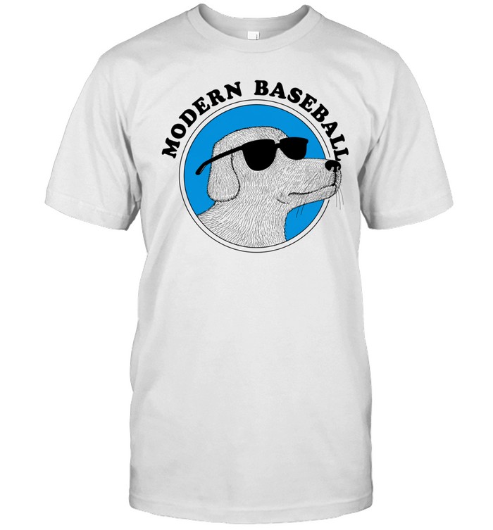 Modern Baseball Dog with Sunglasses indie rock Unisex T-Shirt