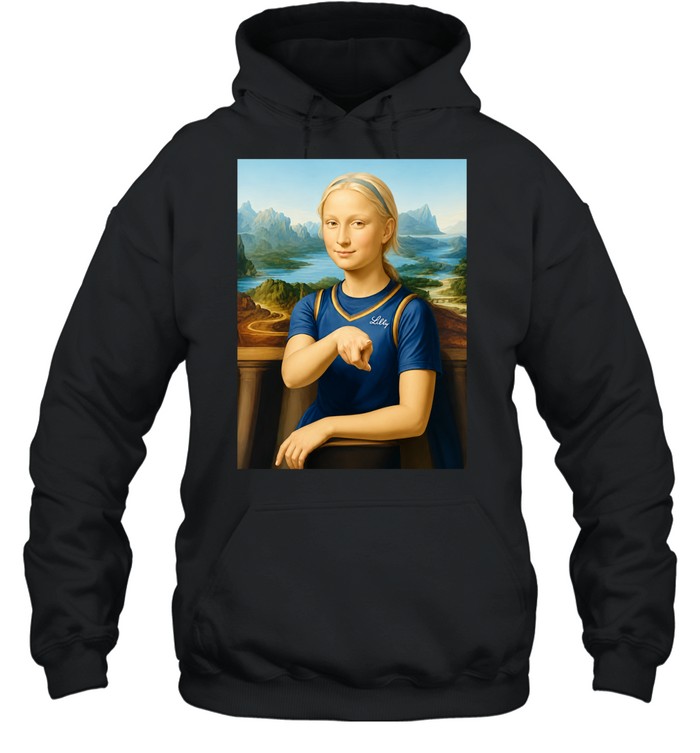 Mona Lisa Lilly style Sophie Cunningham Indiana Fever Hoodie