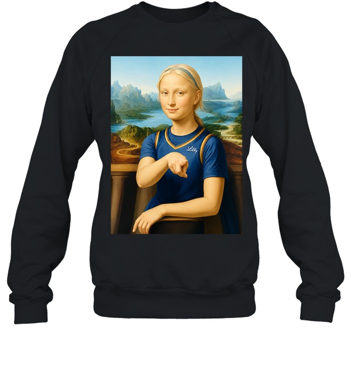 Mona Lisa Lilly style Sophie Cunningham Indiana Fever Sweatshirt