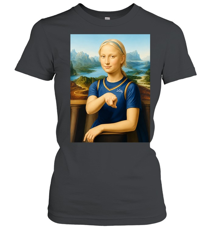 Mona Lisa Lilly style Sophie Cunningham Indiana Fever Women T-Shirt